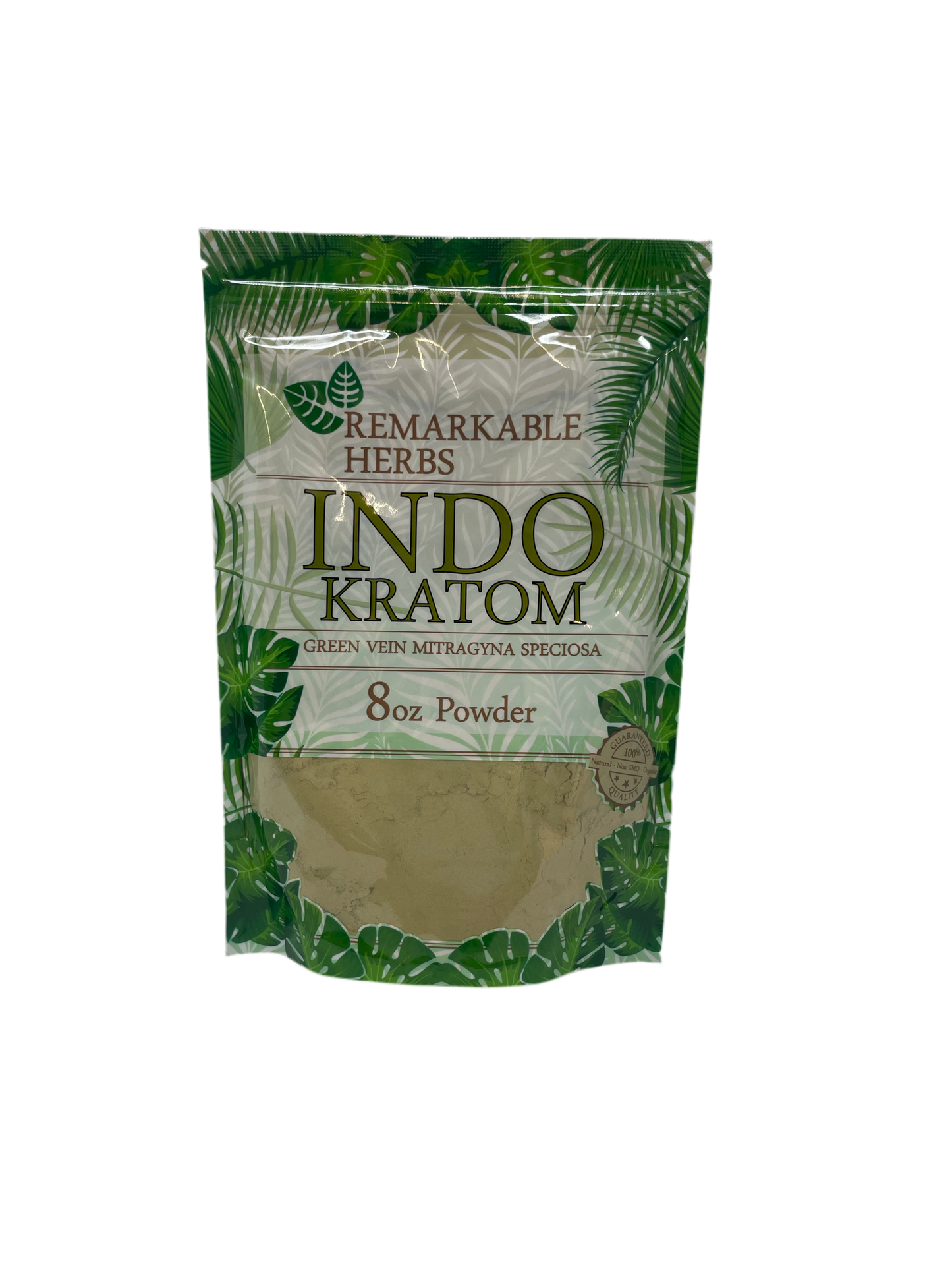 Remarkable Herbs Kratom Powder 8OZ Indo Green