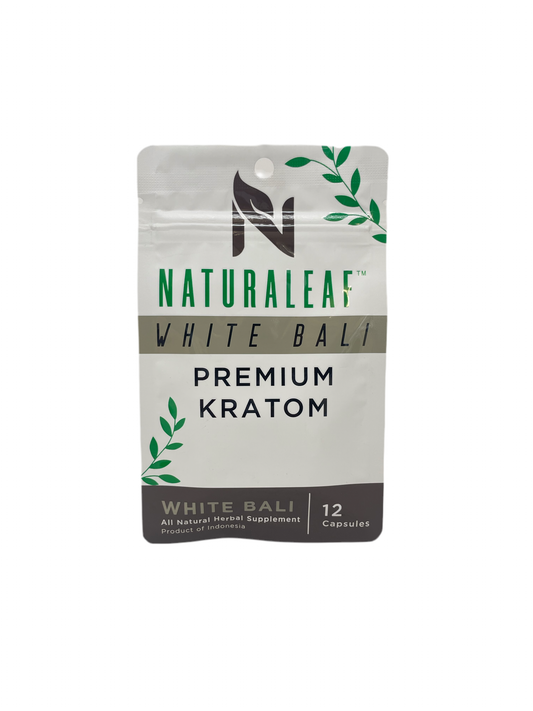 Naturaleaf Kratom Caps 12CT Bali White