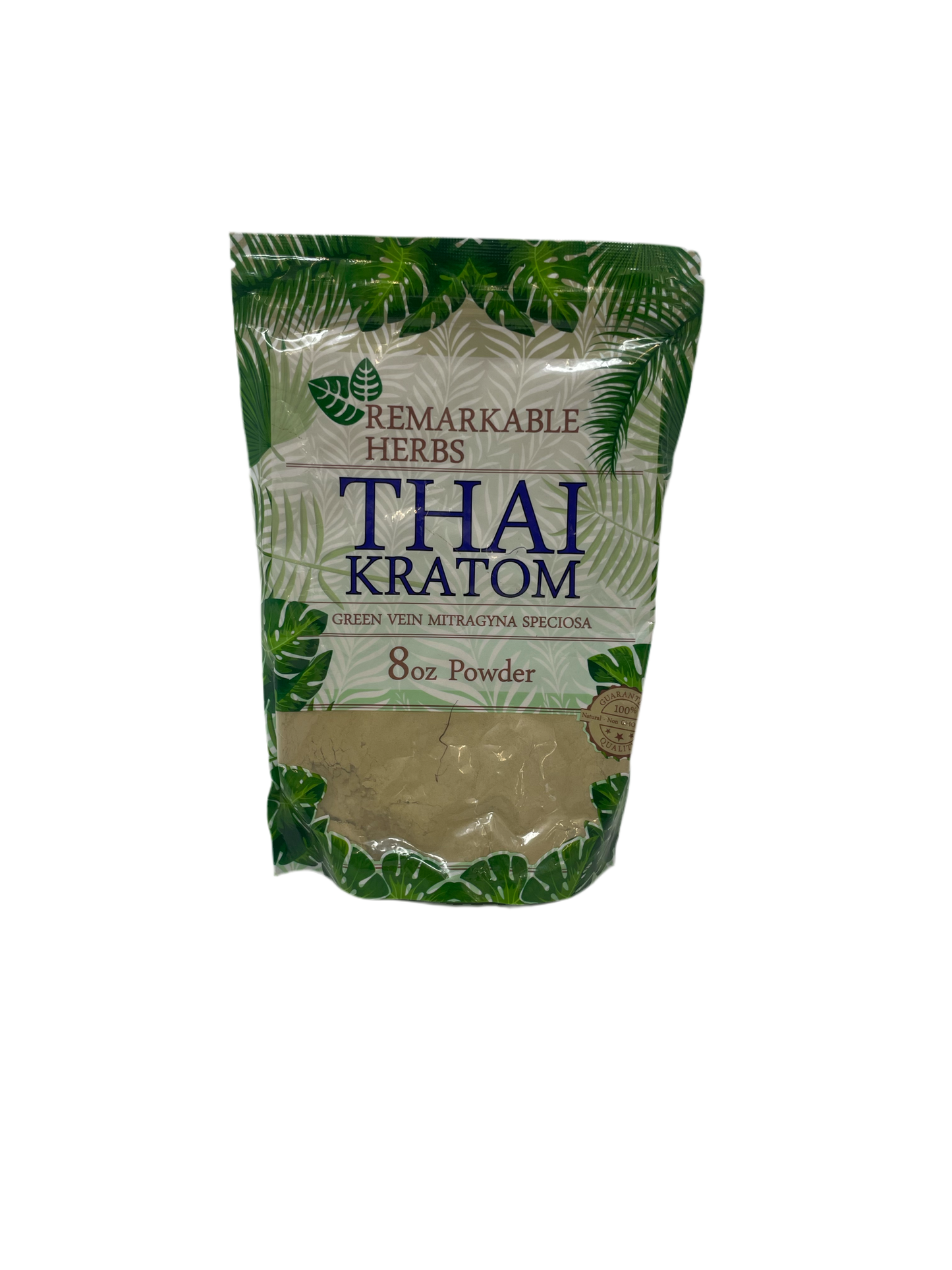 Remarkable Herbs Kratom Powder 8OZ Thai Green