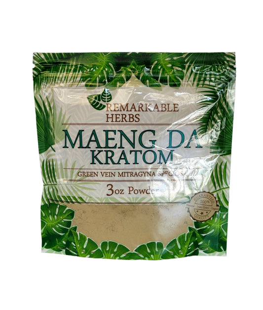 Remarkable Herbs Kratom Powder 3OZ Maeng Da Green