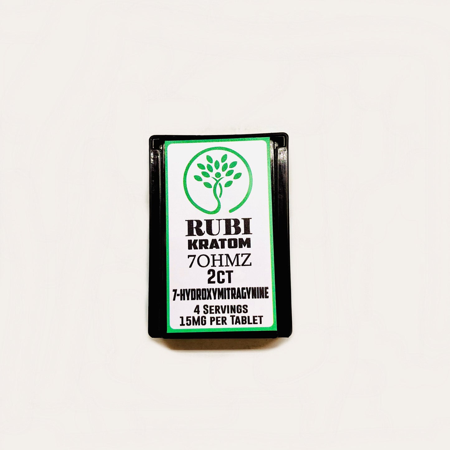 Rubi Kratom 7-Hydroxy Chewable Tablets 30mg 3CT