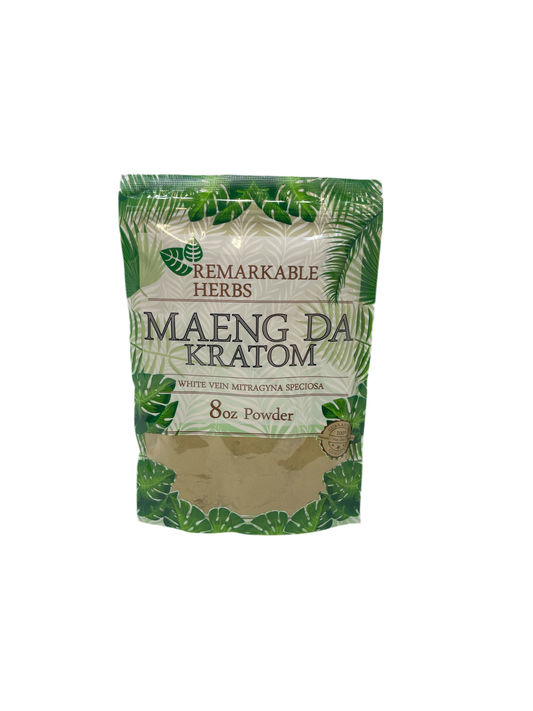 Remarkable Herbs Kratom Powder 8OZ Maeng Da White